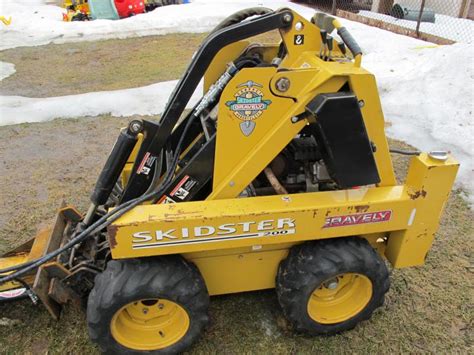 gravely stand on skid steer